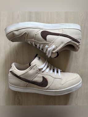 Rare 2010 Dunk Low 6.0 Canvas Mocha Hemp Sz 13 436210-100